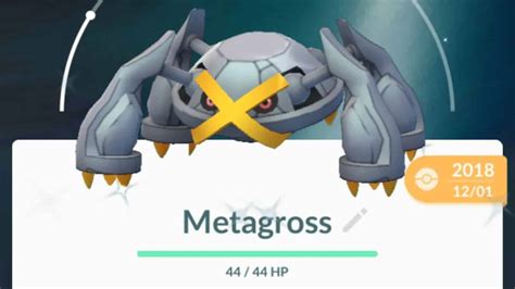 metagross pokemon go moveset.